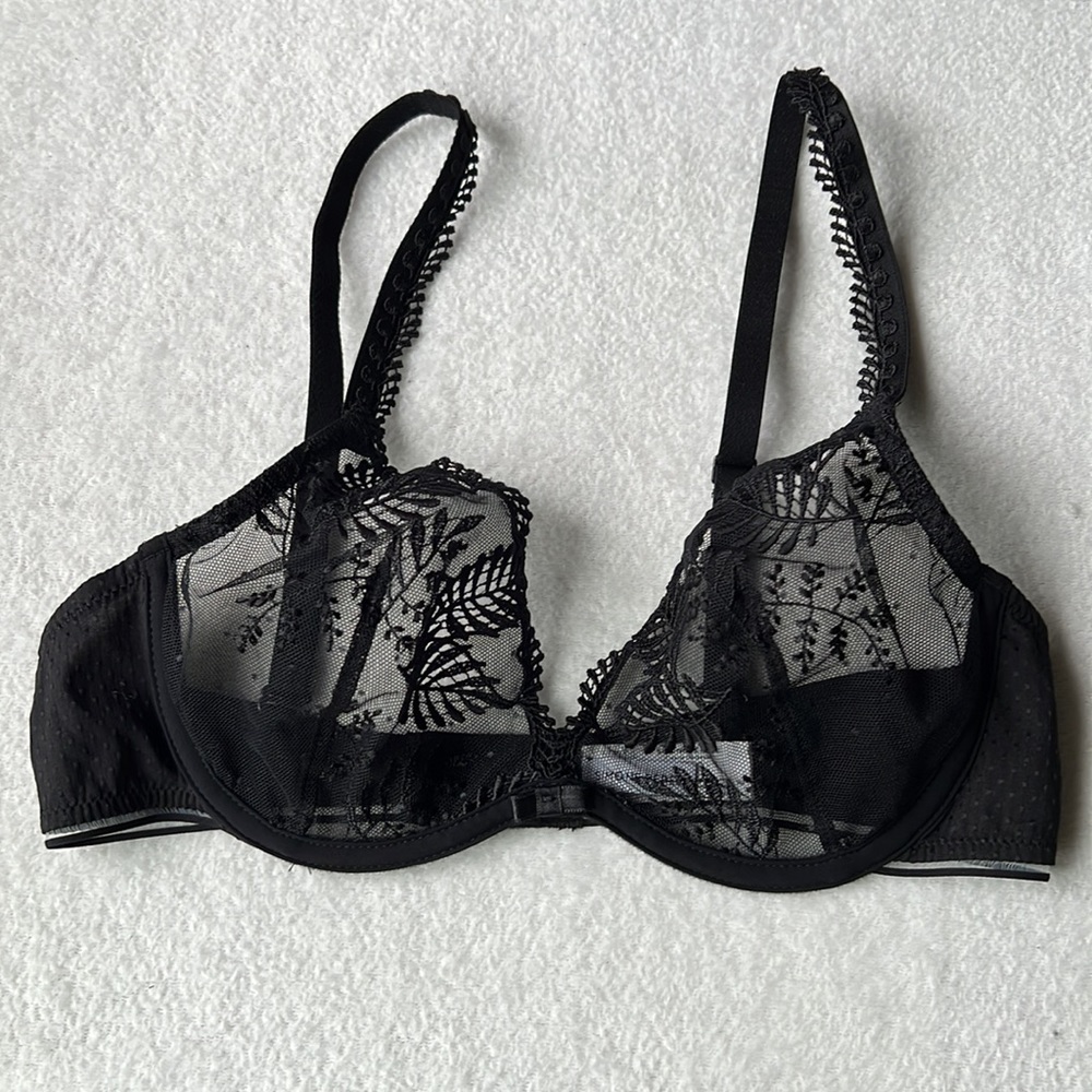 Simone Perele Bloom-Sheer Triangle Bra - Picture 4 of 13